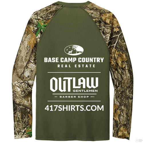 Olive Drab Green/ Realtree Edge - BACK